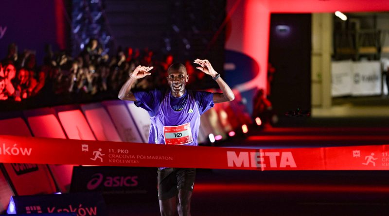 Kenijczyk Hillary Kiptum Maiyo Kimaiyo zwycięża w Krakowie