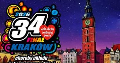 zapraszamy na koncert 34. Finału WOŚP w Krakowie